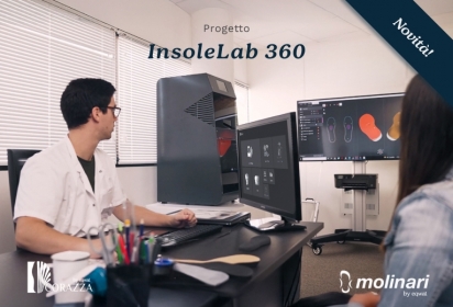 Plantari personalizzati Corazza e Molinari: InsoleLab 360 Plantari personalizzati Corazza e Molinari: InsoleLab 360